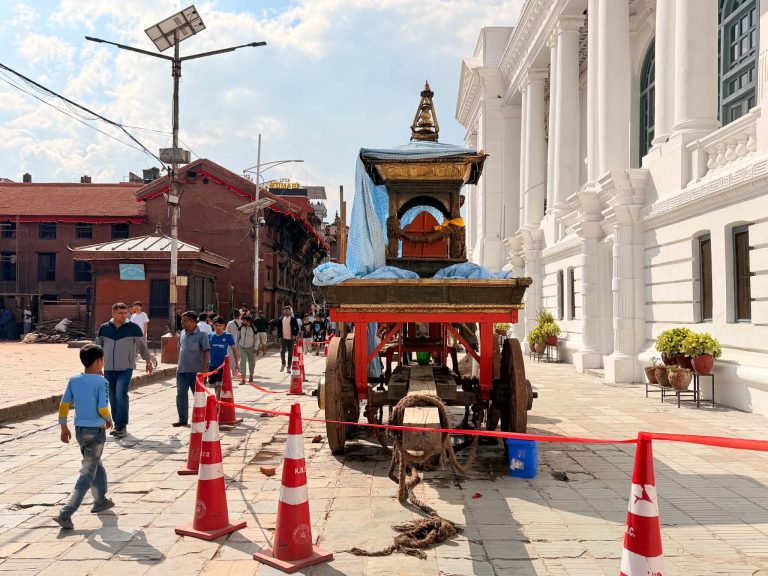 इन्द्रजात्राको तयारी