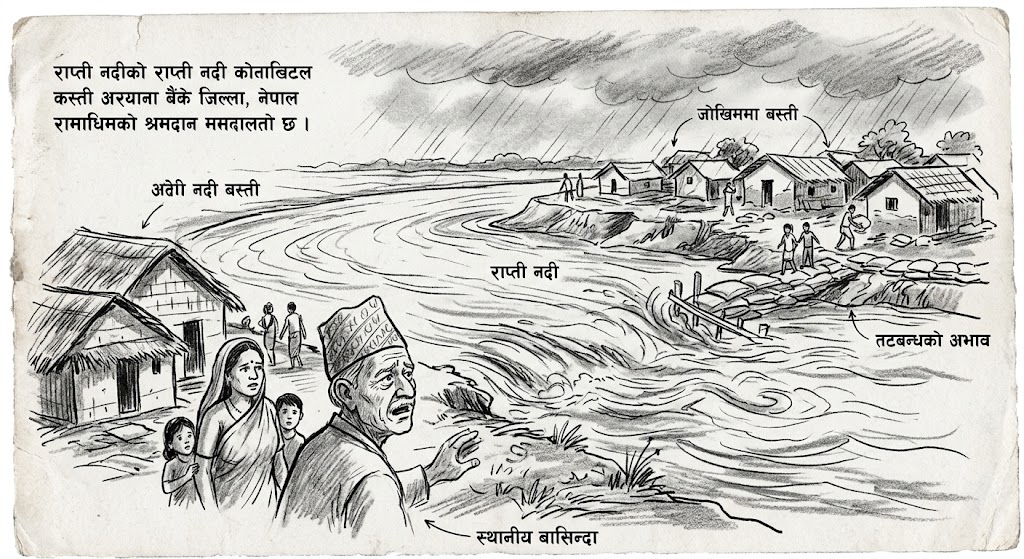बाढीको जोखिम