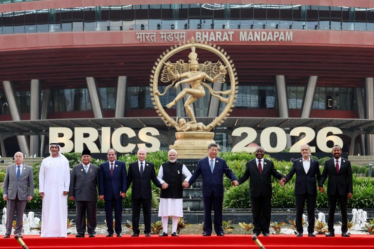 TOPSHOT-INDIA-BRICS-SUMMIT-FAMILY-PHOTO