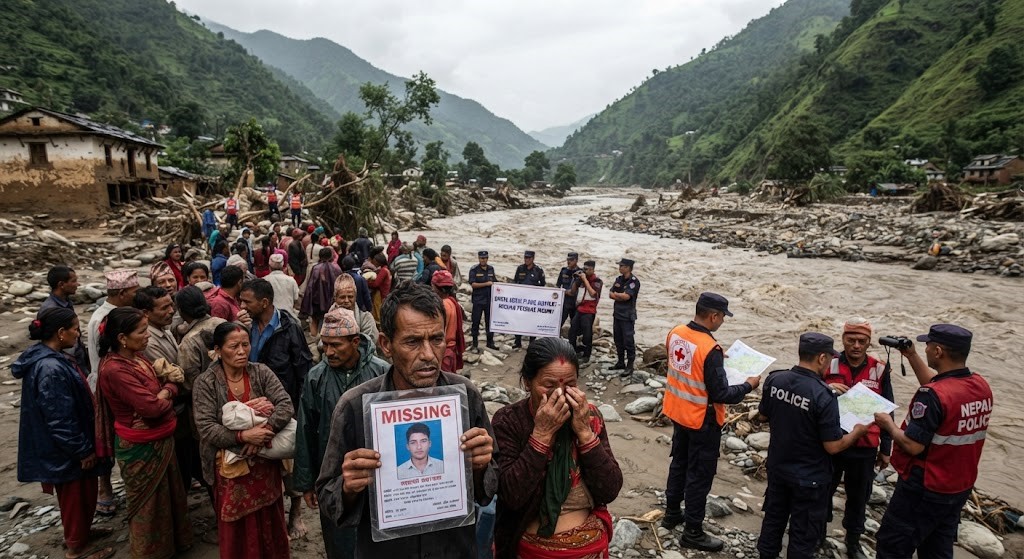 missing people in flood