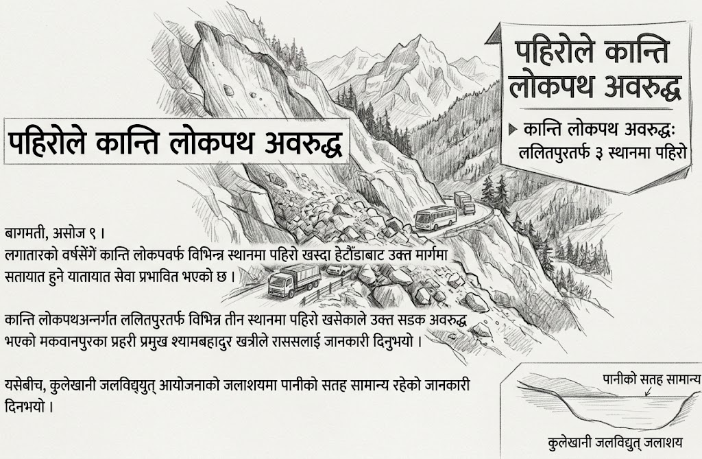 सडक अवरुद्ध