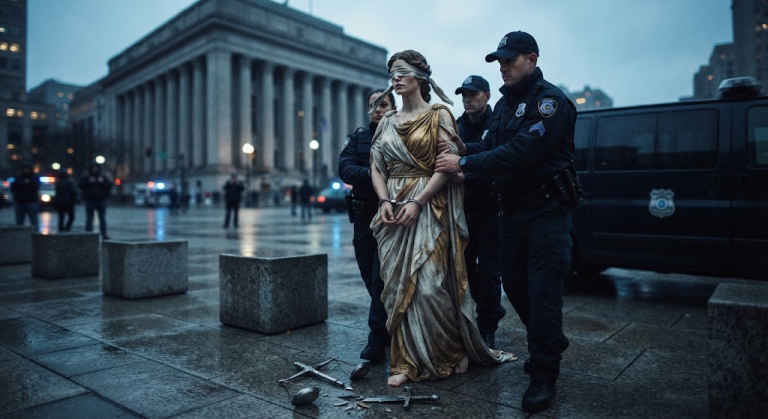 justice arrested